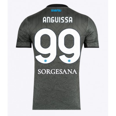 Fotbalové Dres SSC Napoli Frank Anguissa #99 Alternativní 2024-25 Krátký Rukáv Fotbalové Dres SSC Napoli Frank Anguissa #99 Alternativní 2024-25 Krátký Rukáv